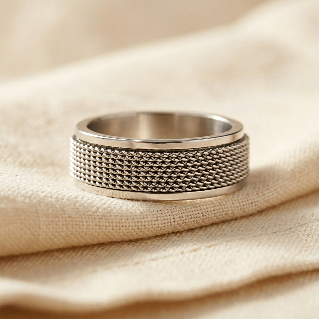MESH BAND Silver
