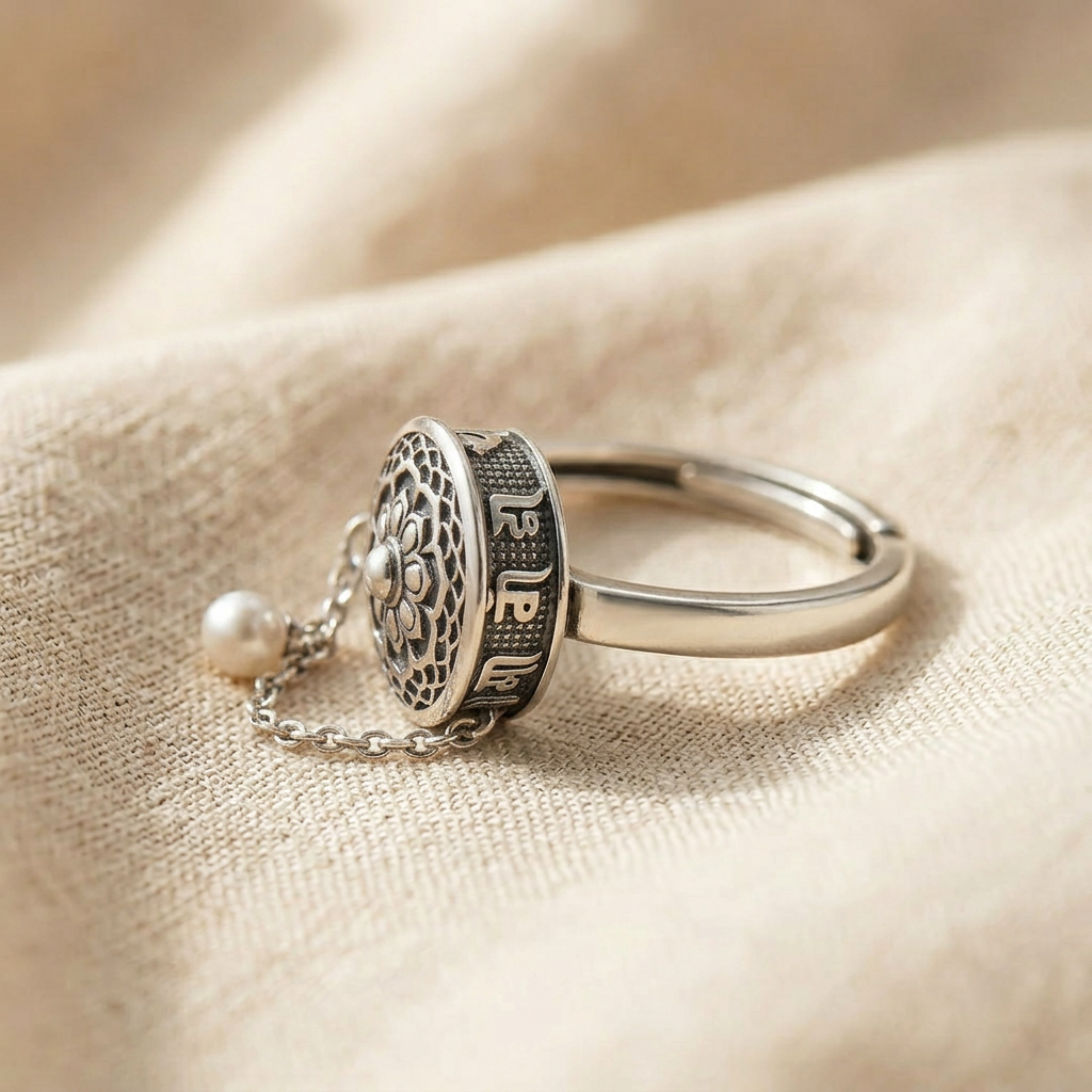 LOTUS LOCKET Silver