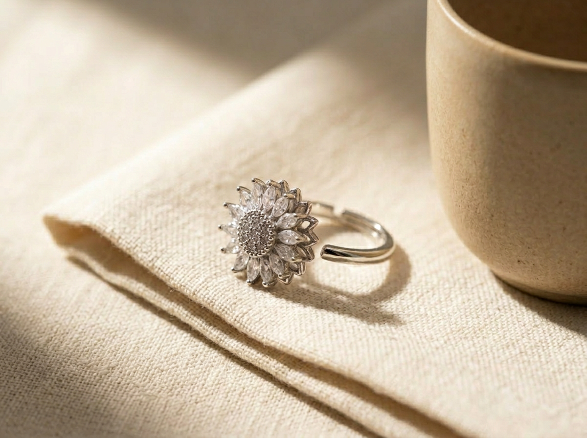 Close-up product shot of Neurings ring
